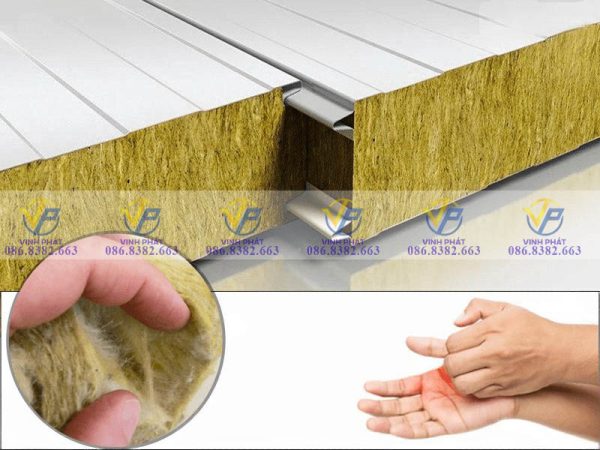 PANEL BÔNG KHOÁNG (PANEL ROCKWOOL) - Ảnh 3